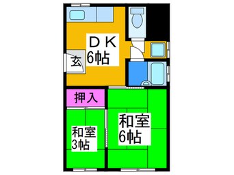 間取図 トミ－ズ住之江