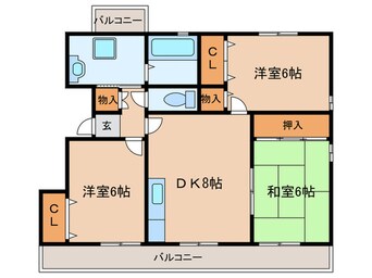 間取図 大西ビル
