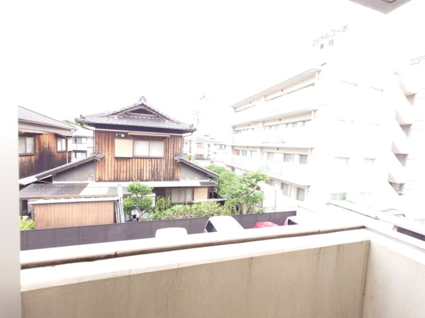 室内からの展望 大西ビル