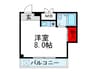 キャｯスル２４ 1Rの間取り