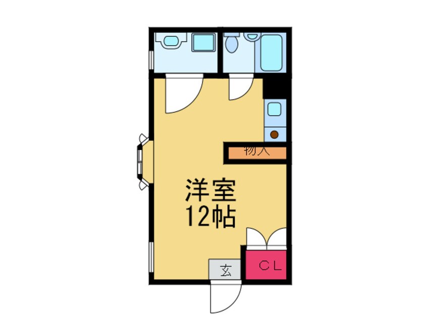 間取図 高尾マンション