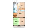 メゾンドモンテアンの間取図