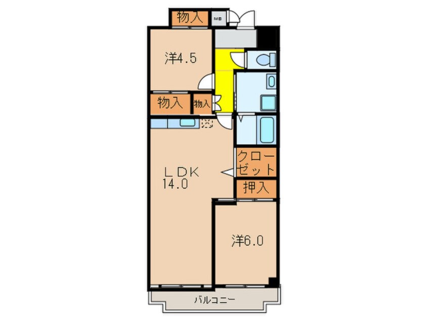 間取図 メゾンドモンテアン