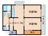 サンコ－ポ 2LDKの間取り