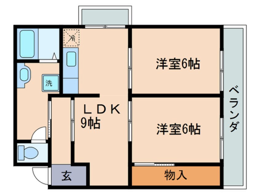 間取図 サンコ－ポ