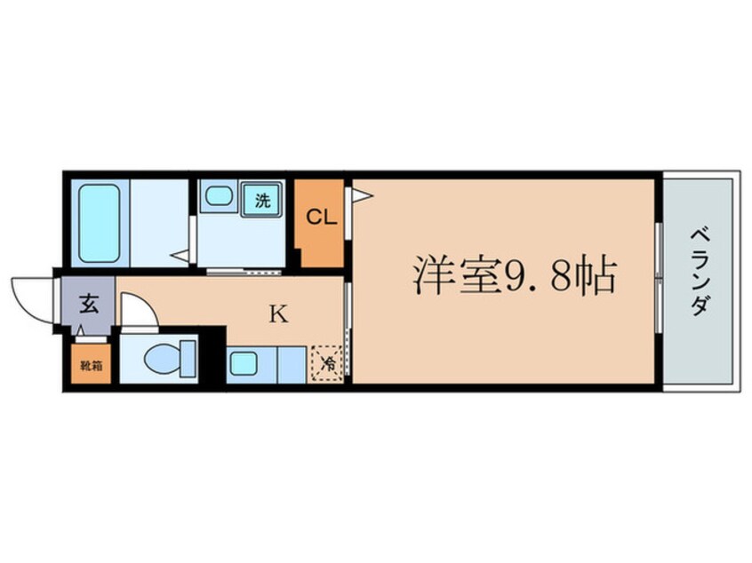 間取図 メゾン・ド・フォンテ
