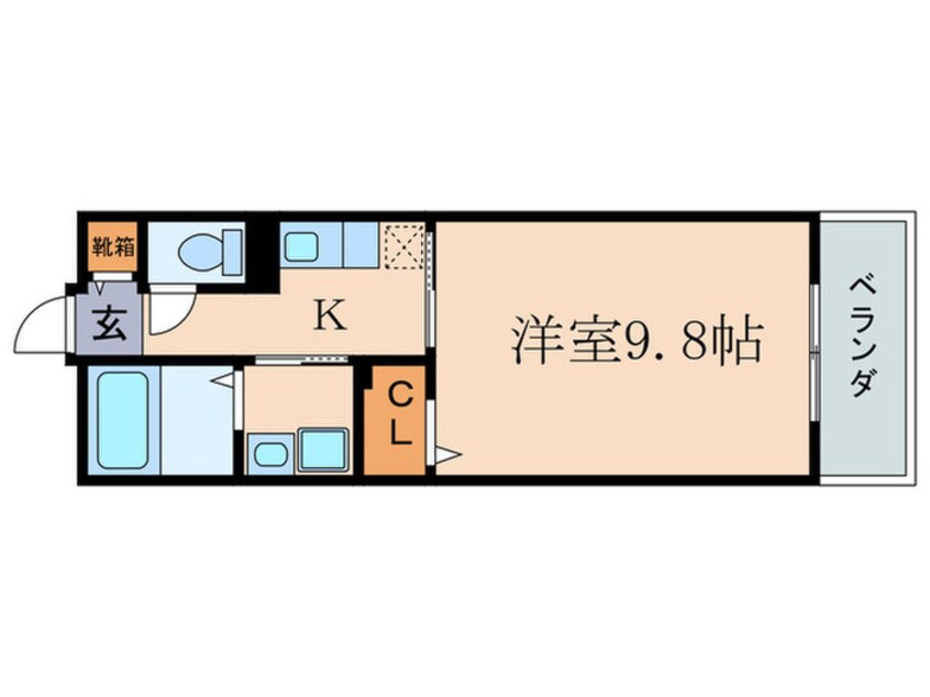 間取図 メゾン・ド・フォンテ