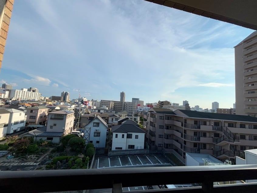 室内からの展望 BP　ガーデンプレイス