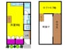 ＣＨＡＲＭＥ　ＶＩＬＬＡ 1Rの間取り