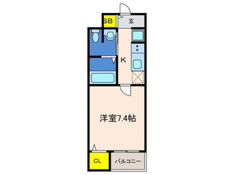 間取図 マウントック・リノ