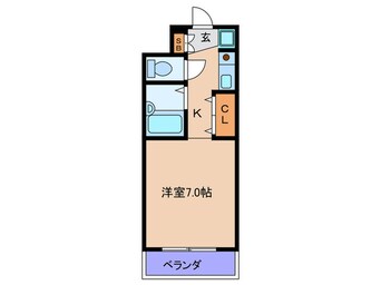 間取図 プレジ－ル清和