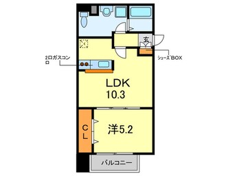 間取図 ディアさくら夙川