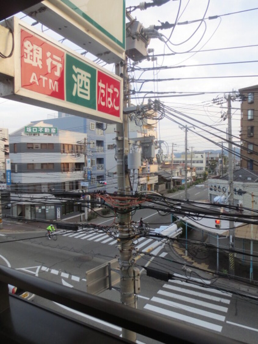 室内からの展望 梅田ビル