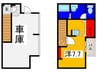 あんしん+VieM岡13-1007 1Rの間取り