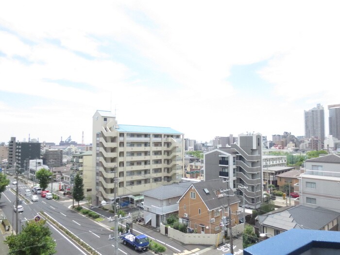 室内からの展望 大和スカイハイツ