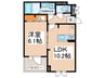 ＳＫＹ　Ｐａｌａｃｅ 1LDKの間取り