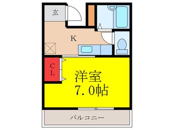 間取図 プリマヴェ－ラⅠ