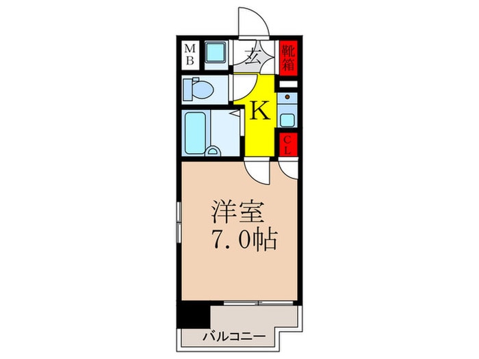 間取り図 シティライフ新大阪(402)