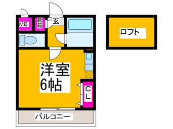 間取図 プレステージ堺市壱番館