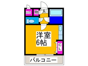 間取図 プレステージ堺市壱番館