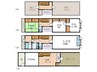 中阿達町貸家 4LDKの間取り