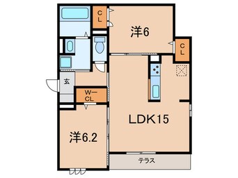 間取図 マハナ