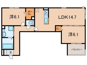 間取図 マハナ