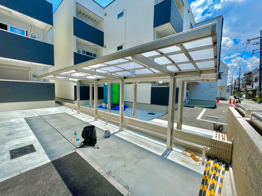 駐輪場 フジパレス上神田Ⅱ番館