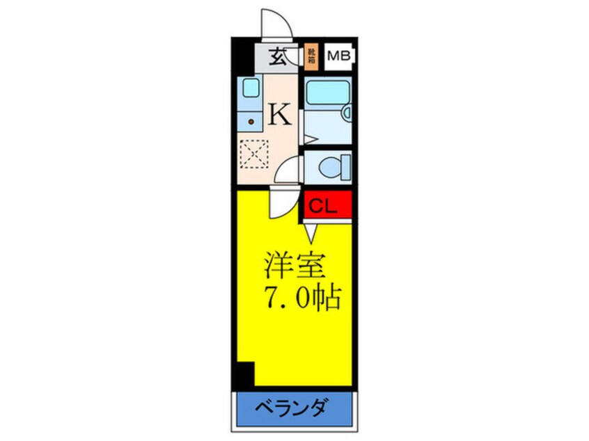 間取図 ノルデンハイム淡路