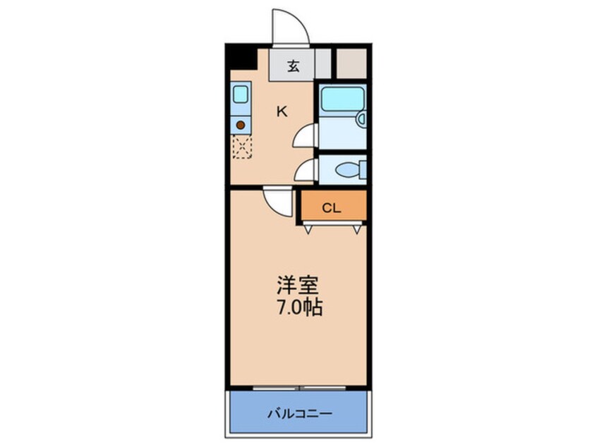 間取図 ノルデンハイム淡路