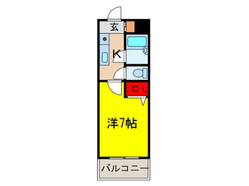 間取図 ノルデンハイム淡路