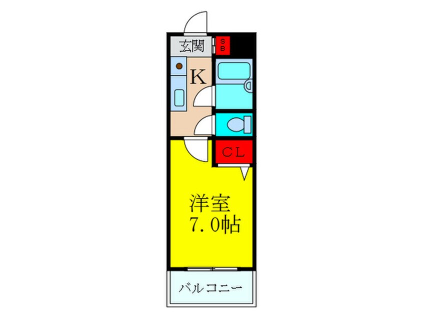 間取図 ノルデンハイム淡路