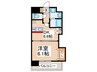 Luxe大正 1DKの間取り
