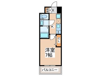 間取図 Luxe大正