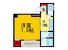 マンションエリーゼ 1Kの間取り