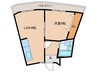 レドンダカサ玉川 1LDKの間取り