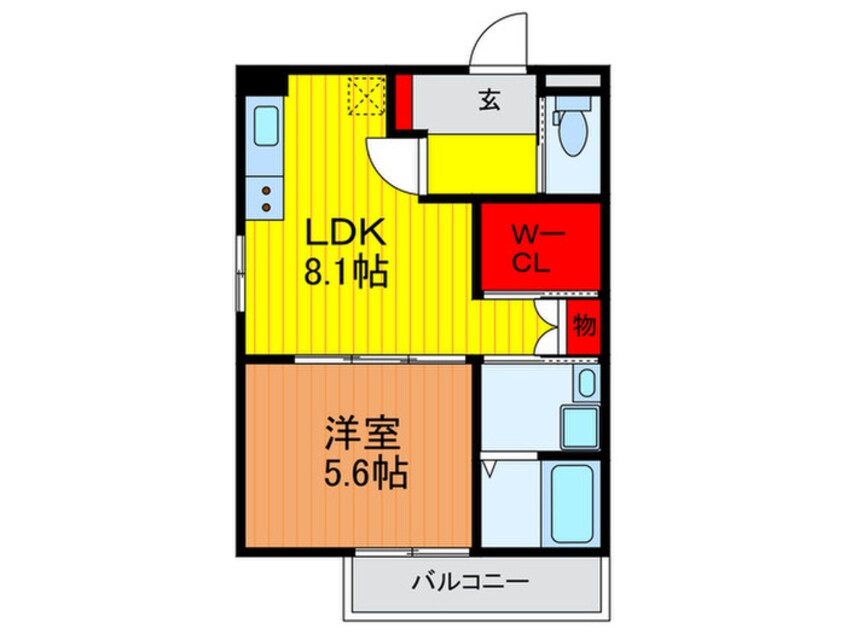 間取図 L-BASE本町