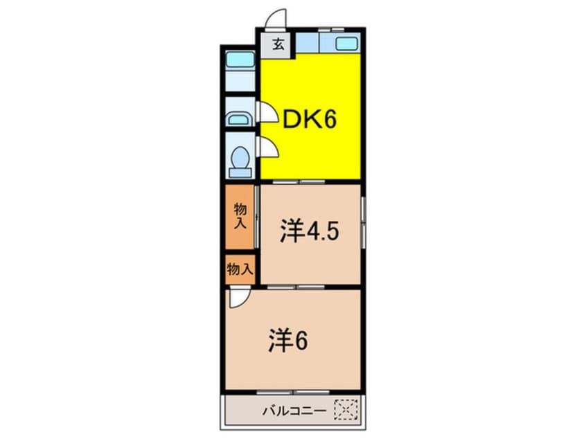 間取図 東峰レジデンス