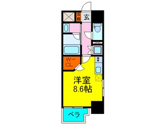 間取図 パークキューブ北浜