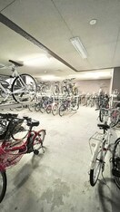 駐輪場 パークキューブ北浜