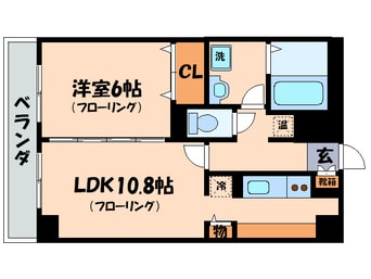 間取図 ベルヴィオウミ
