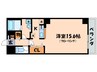 ベルヴィオウミ 1Rの間取り