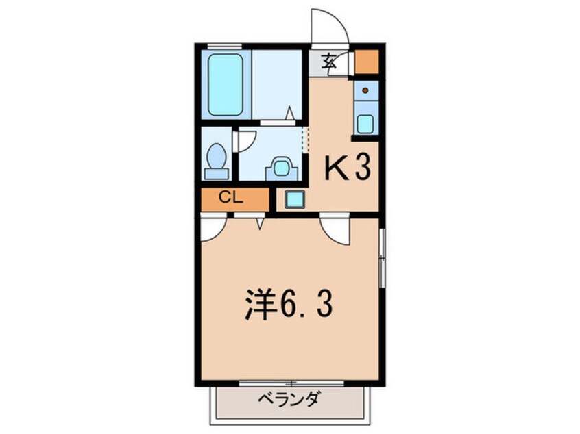 間取図 ルミエール青谷