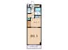 ＡＵＢＥ918 1Kの間取り