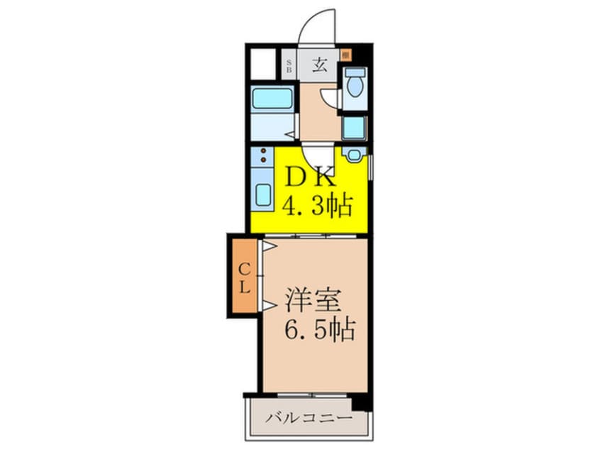 間取図 ＣＡＳＡ ｄｉ ＴＯＫＩ