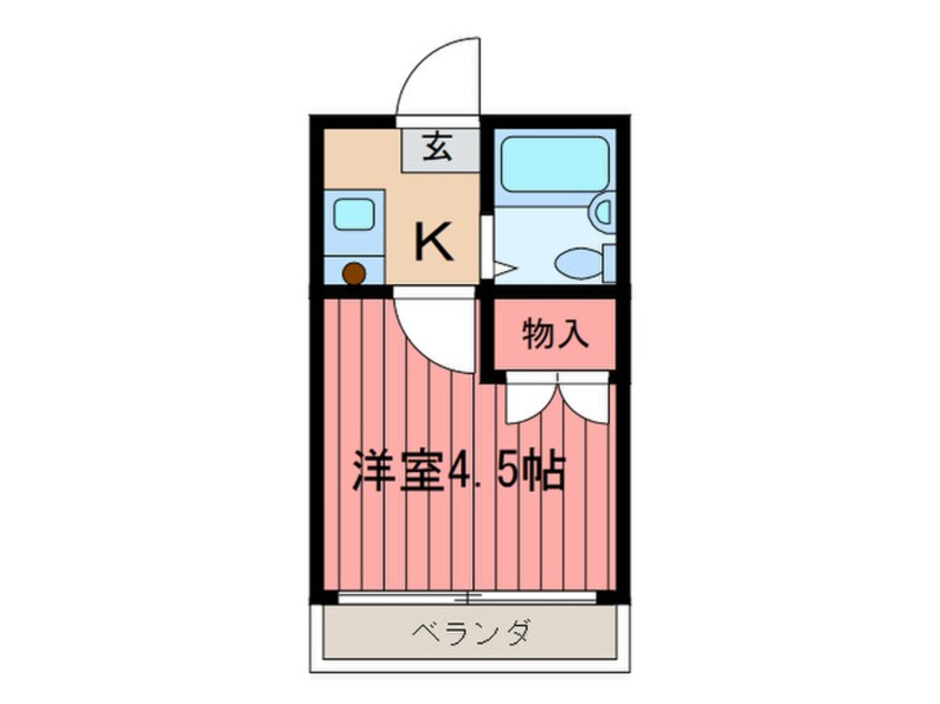 間取図 中央東栄ﾋﾞﾙ