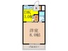 ルーチェ大住 1DKの間取り