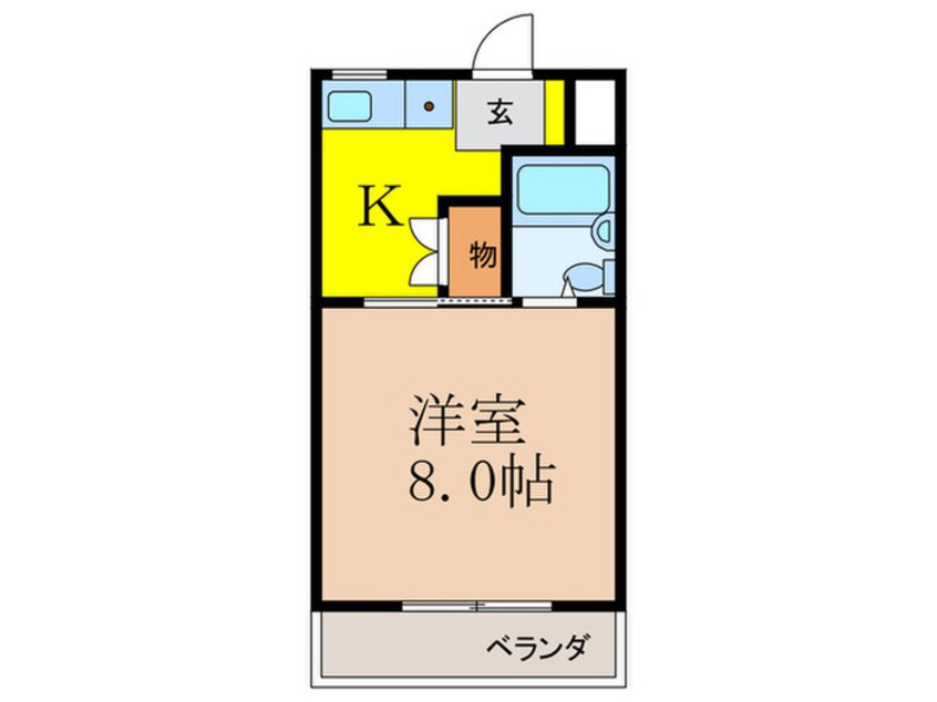 間取図 ルーチェ大住