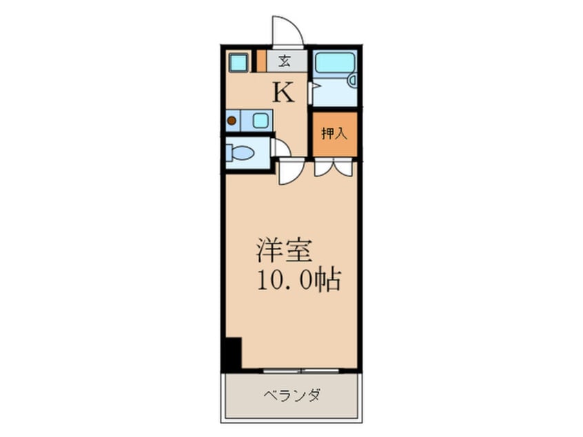 間取図 江坂第一下伊マンション