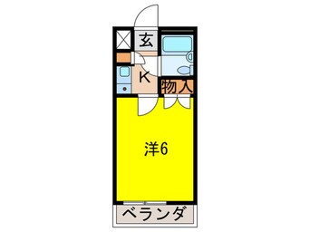 間取図 オ－セント本山